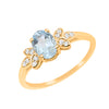 Aquamarine Ring