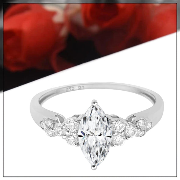 Moissanite Ring