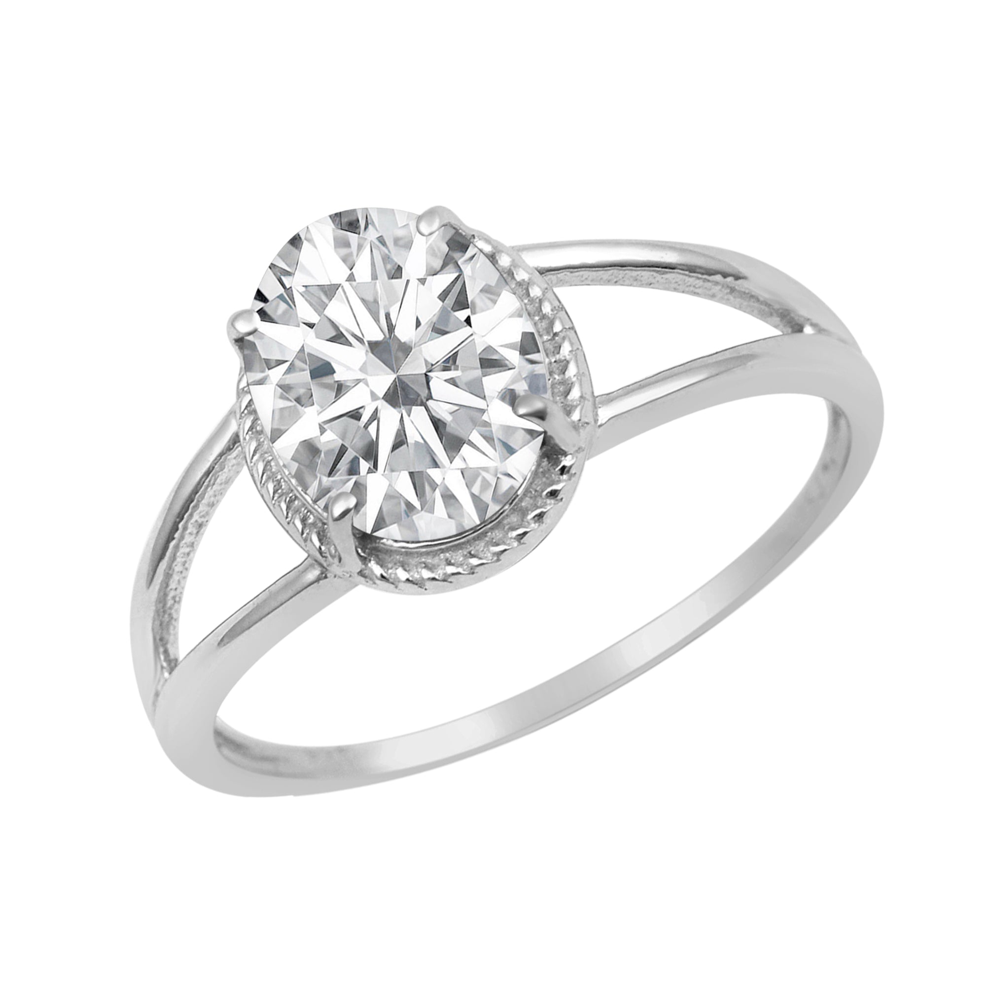 Moissanite Ring