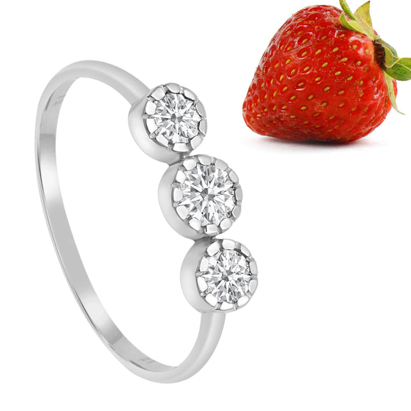 Moissanite Ring