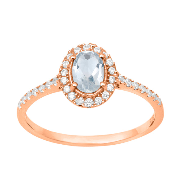 Aquamarine Ring