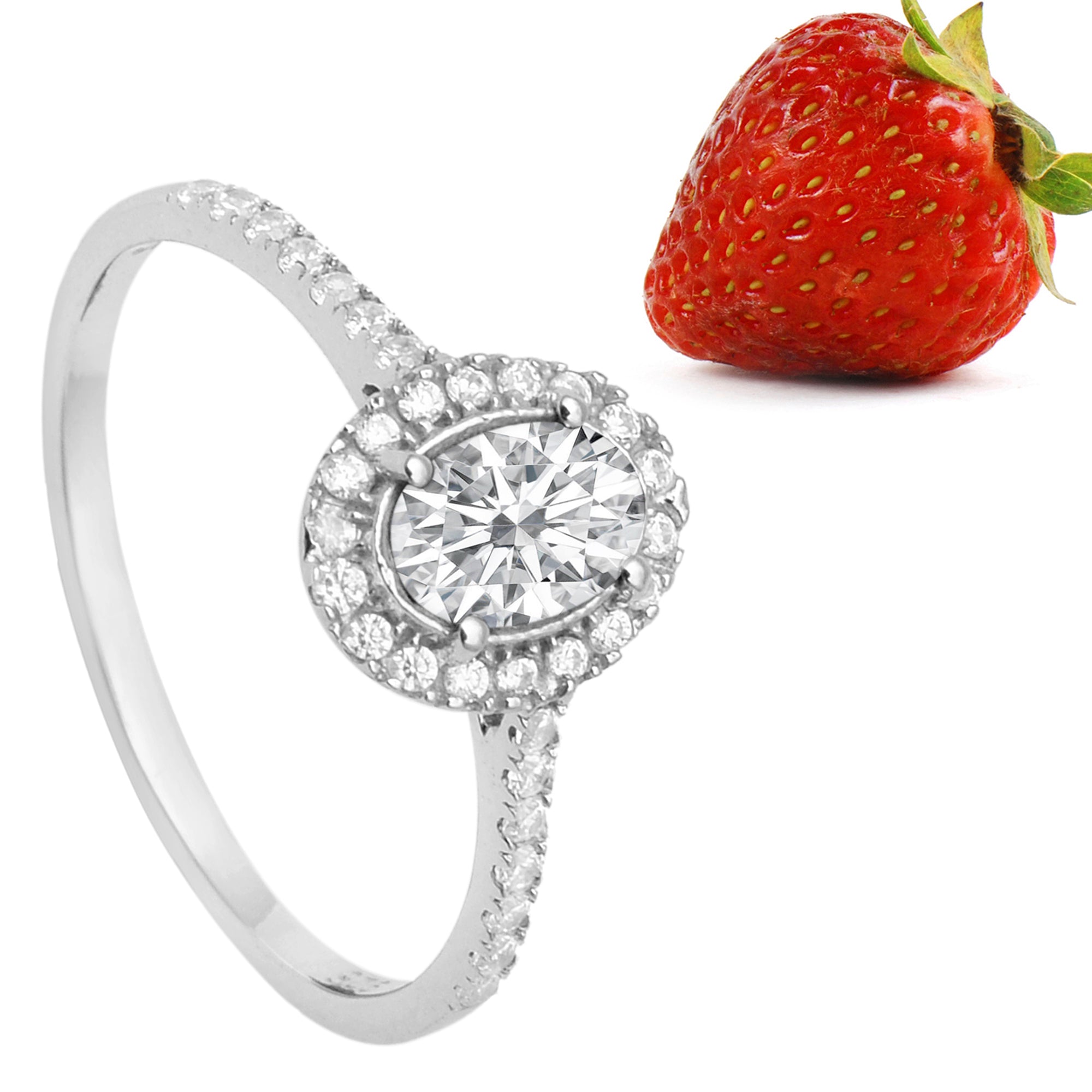 Moissanite Ring