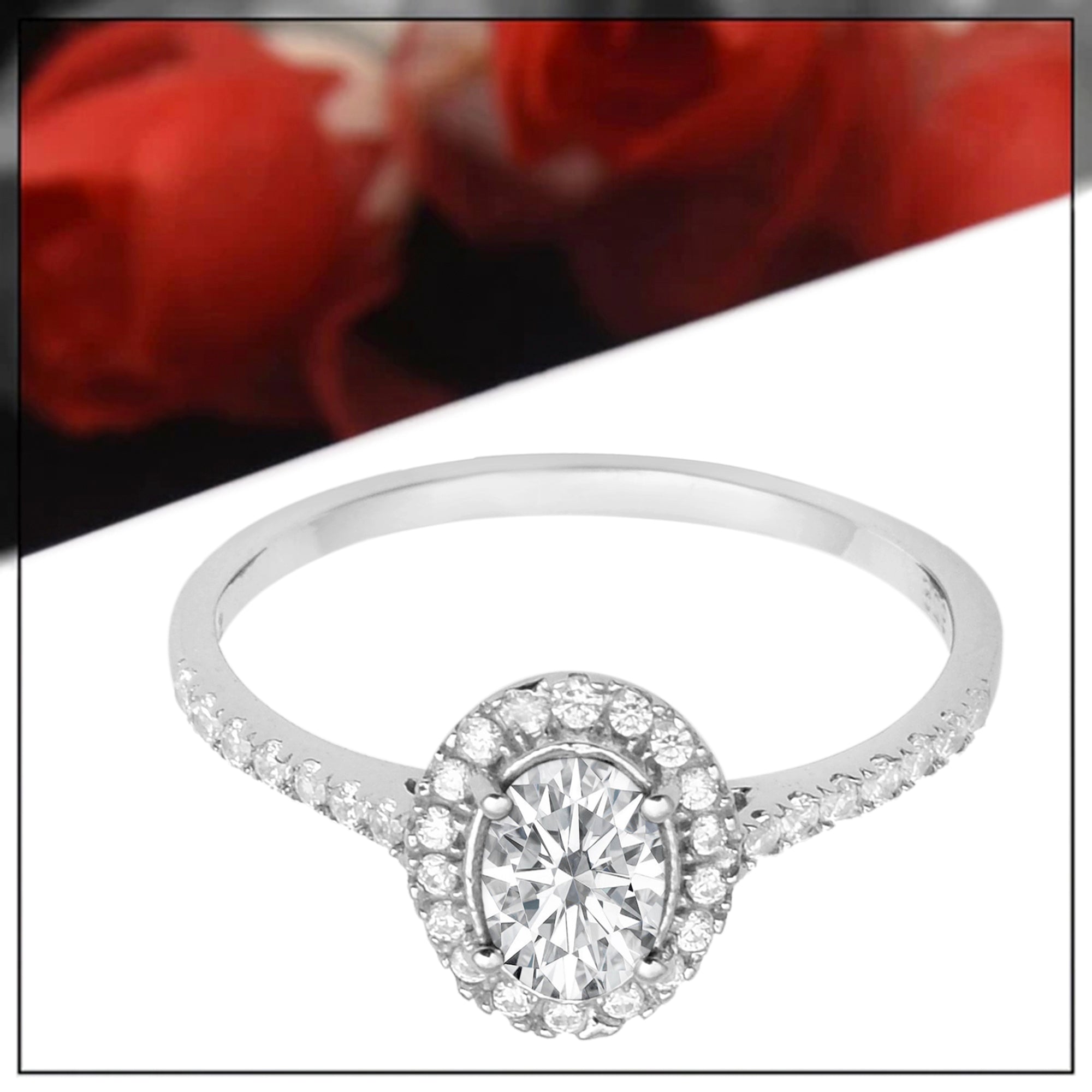 Moissanite Ring