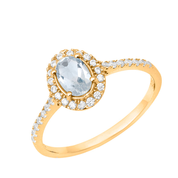 Aquamarine Ring
