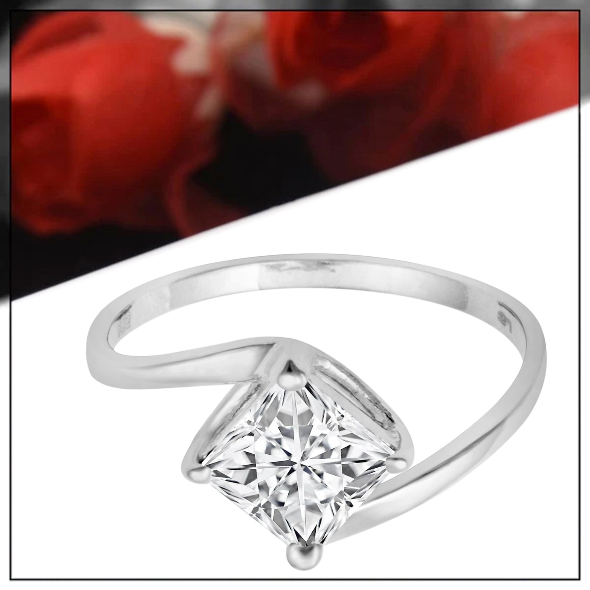 Moissanite Ring