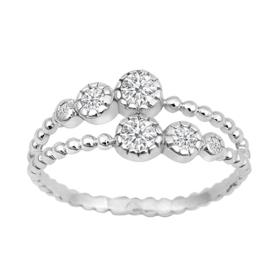 Moissanite Ring