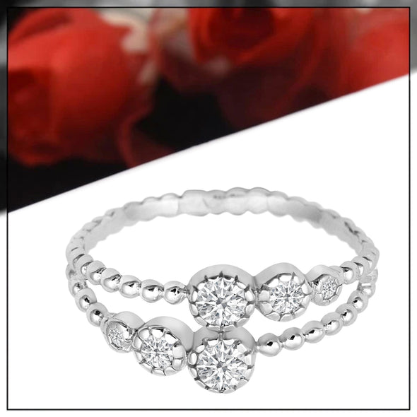 Moissanite Ring