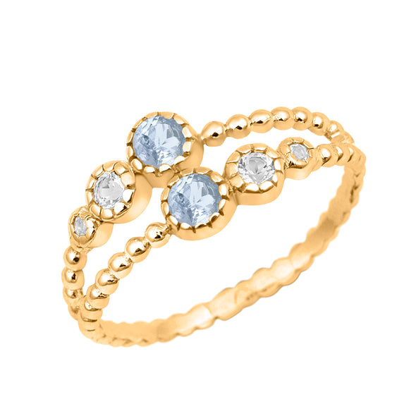 Aquamarine Ring