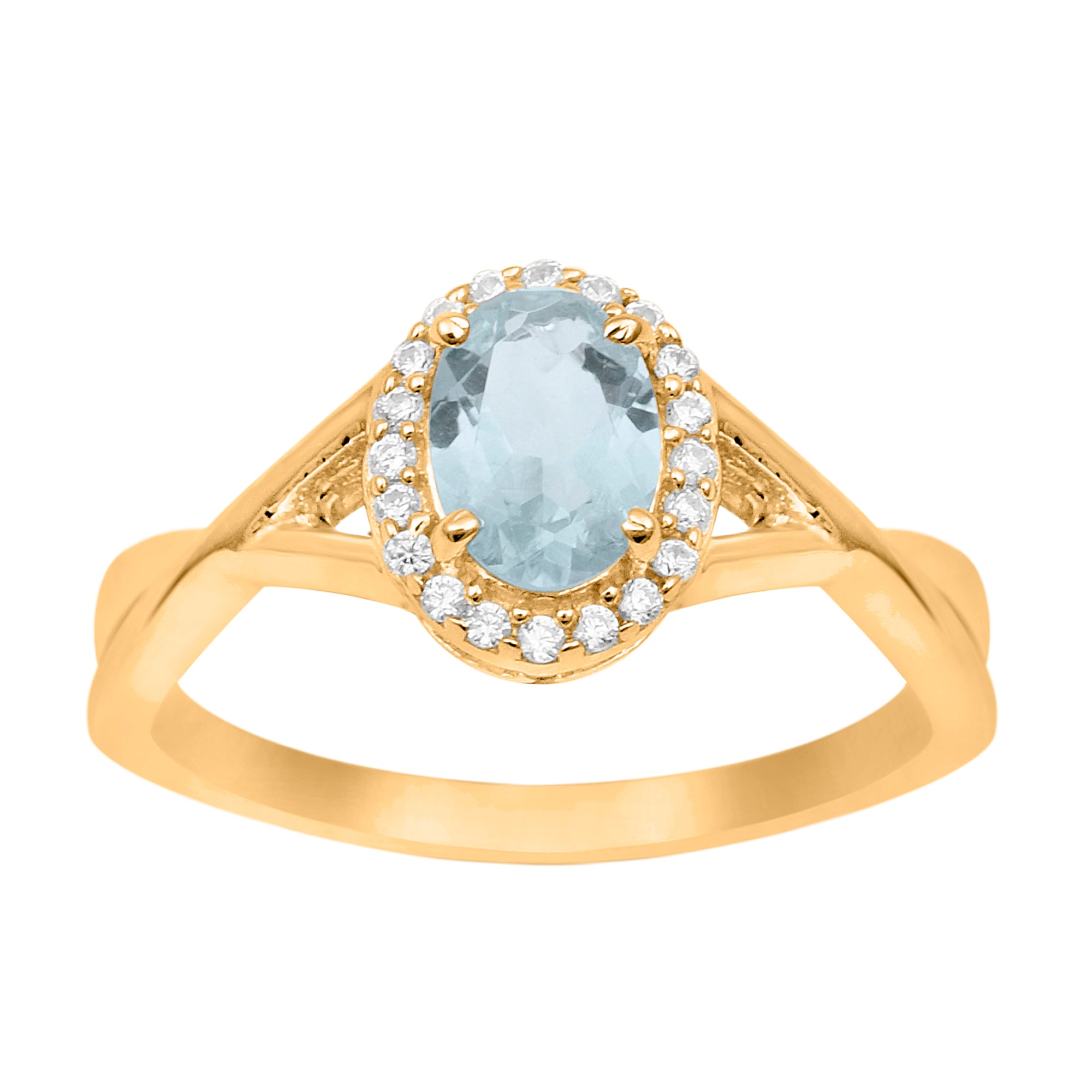 Aquamarine Ring