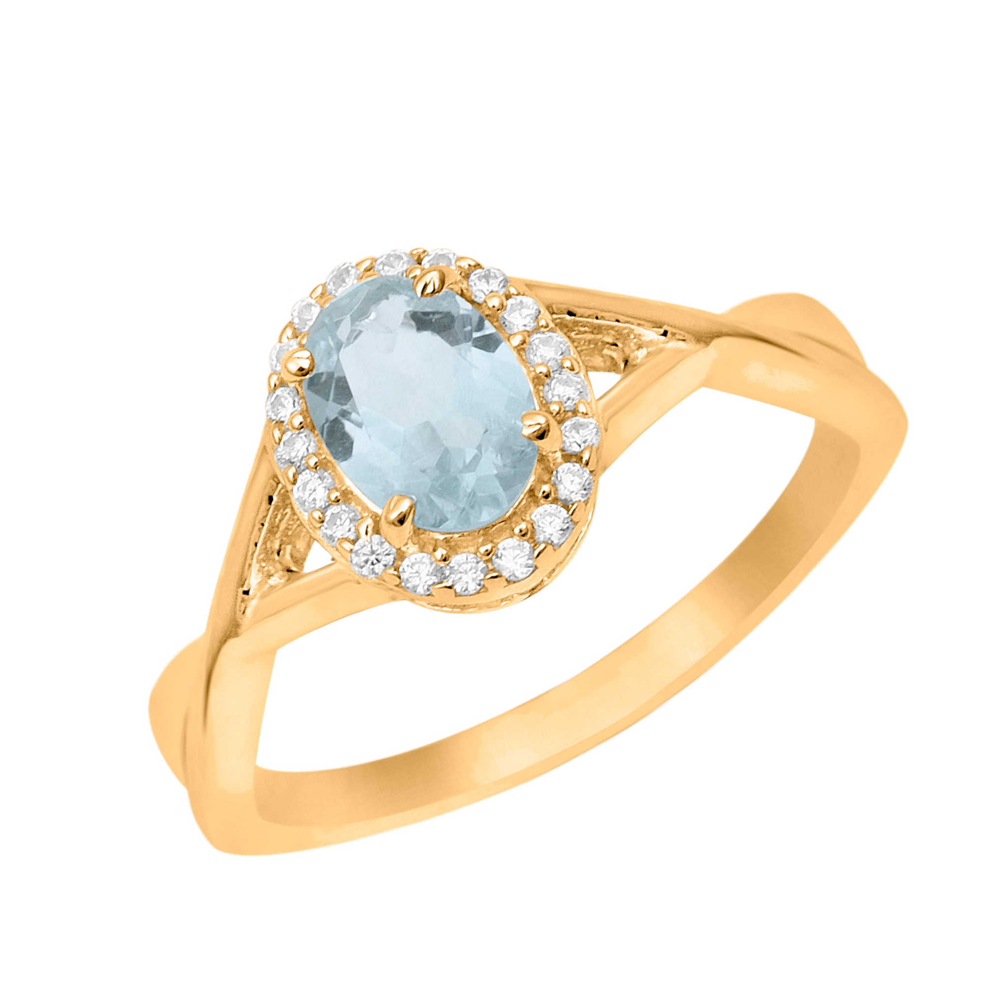 Aquamarine Ring