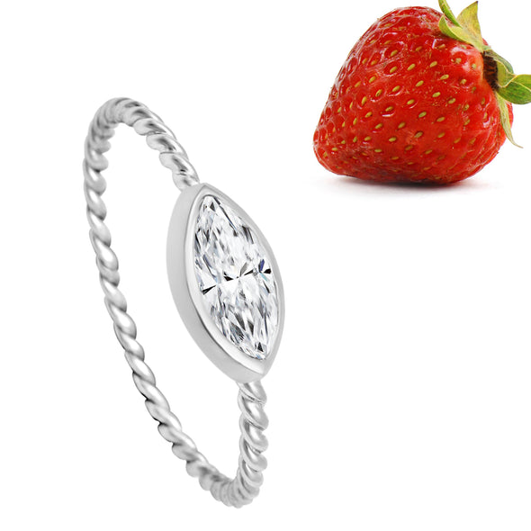 Moissanite Ring