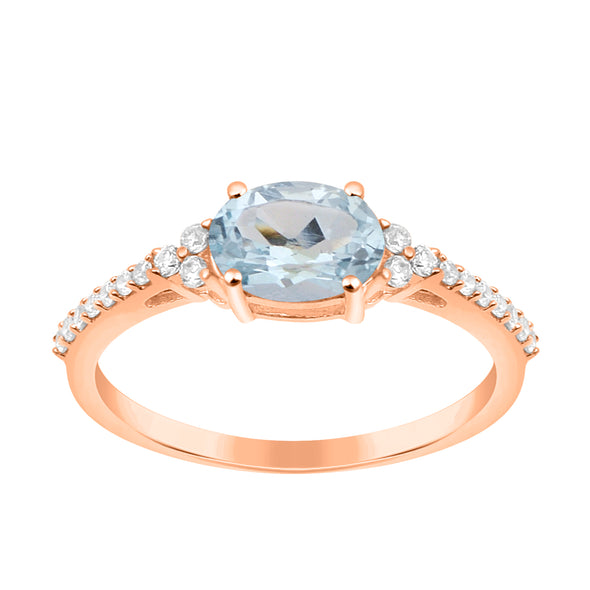 Aquamarine Ring