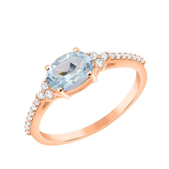 Aquamarine Ring