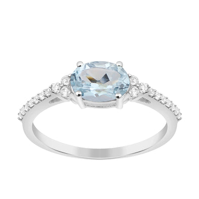 Aquamarine Ring