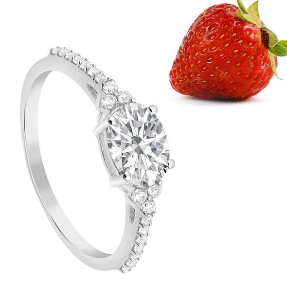 Moissanite Ring