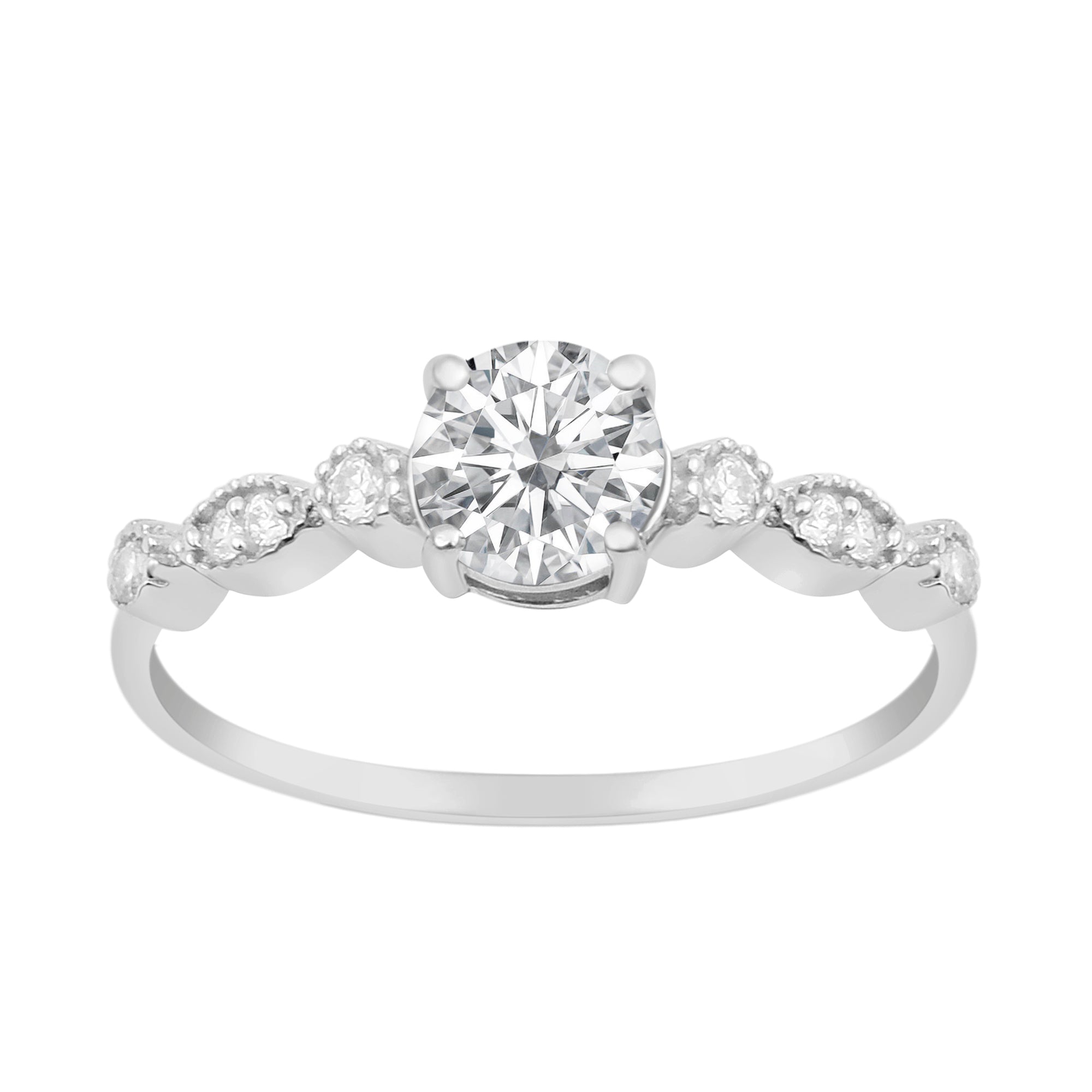 Moissanite Ring