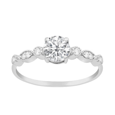 Moissanite Ring