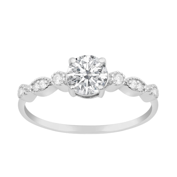 Moissanite Ring