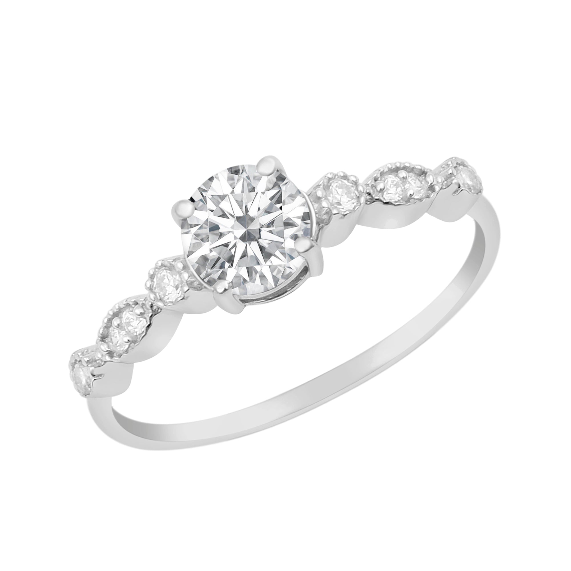 Moissanite Ring