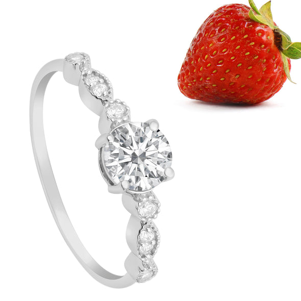 Moissanite Ring