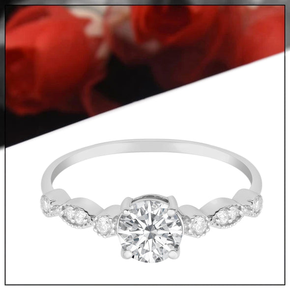 Moissanite Ring