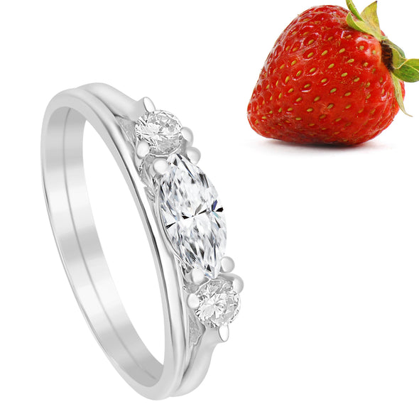Moissanite Ring