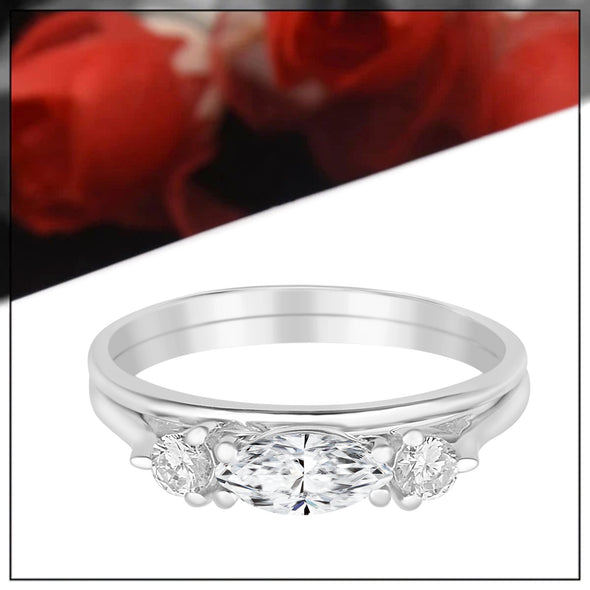 Moissanite Ring