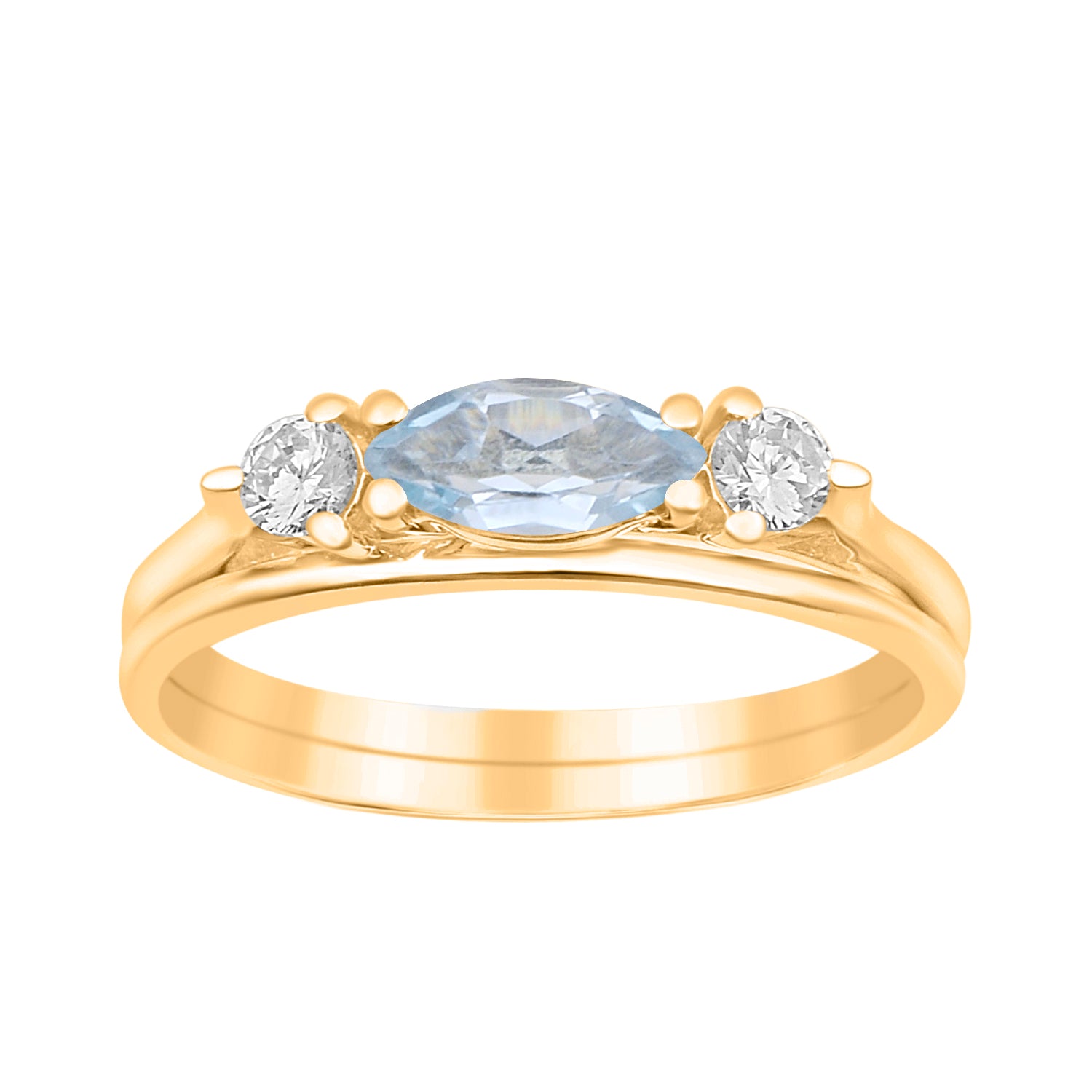 Aquamarine Ring