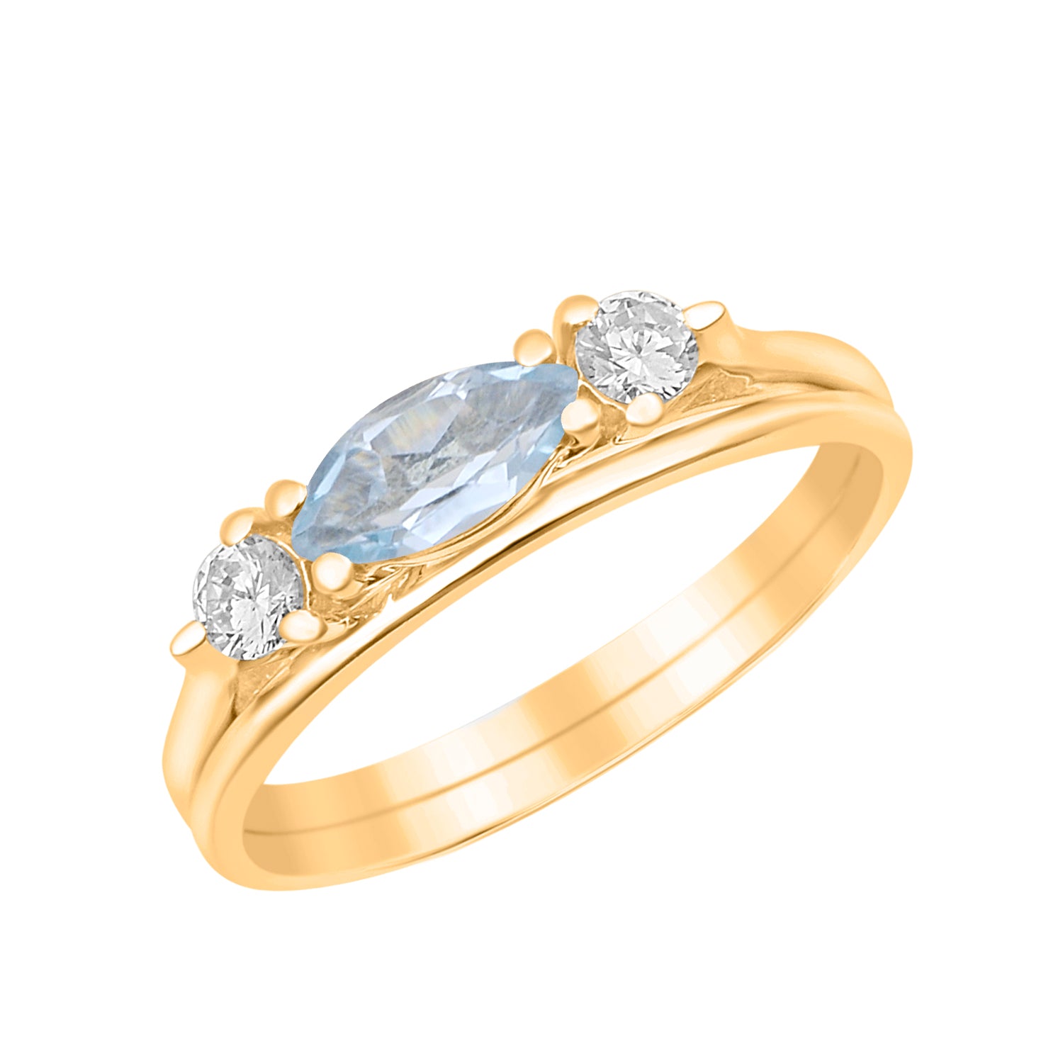 Aquamarine Ring