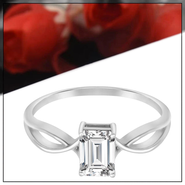 Moissanite Ring