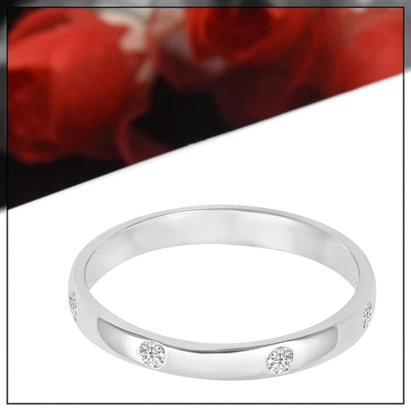 Moissanite Ring