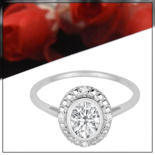 Moissanite Ring