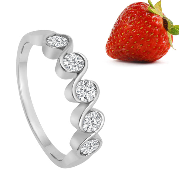 Moissanite Ring