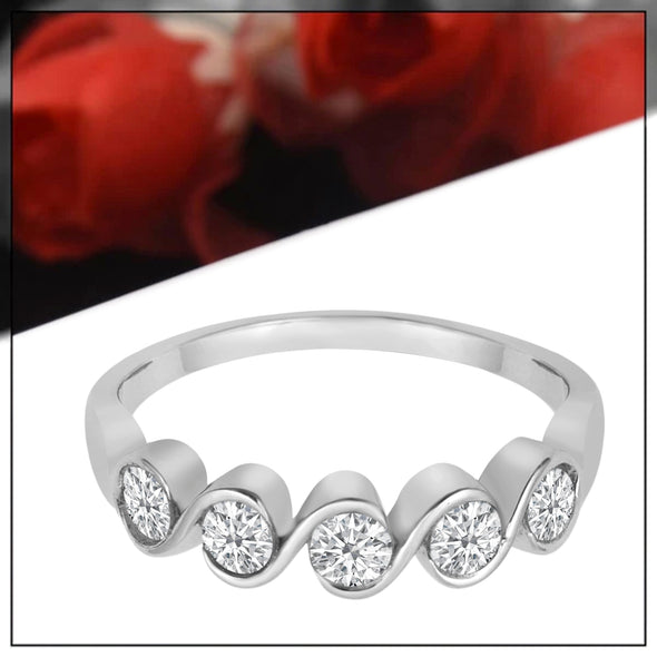 Moissanite Ring