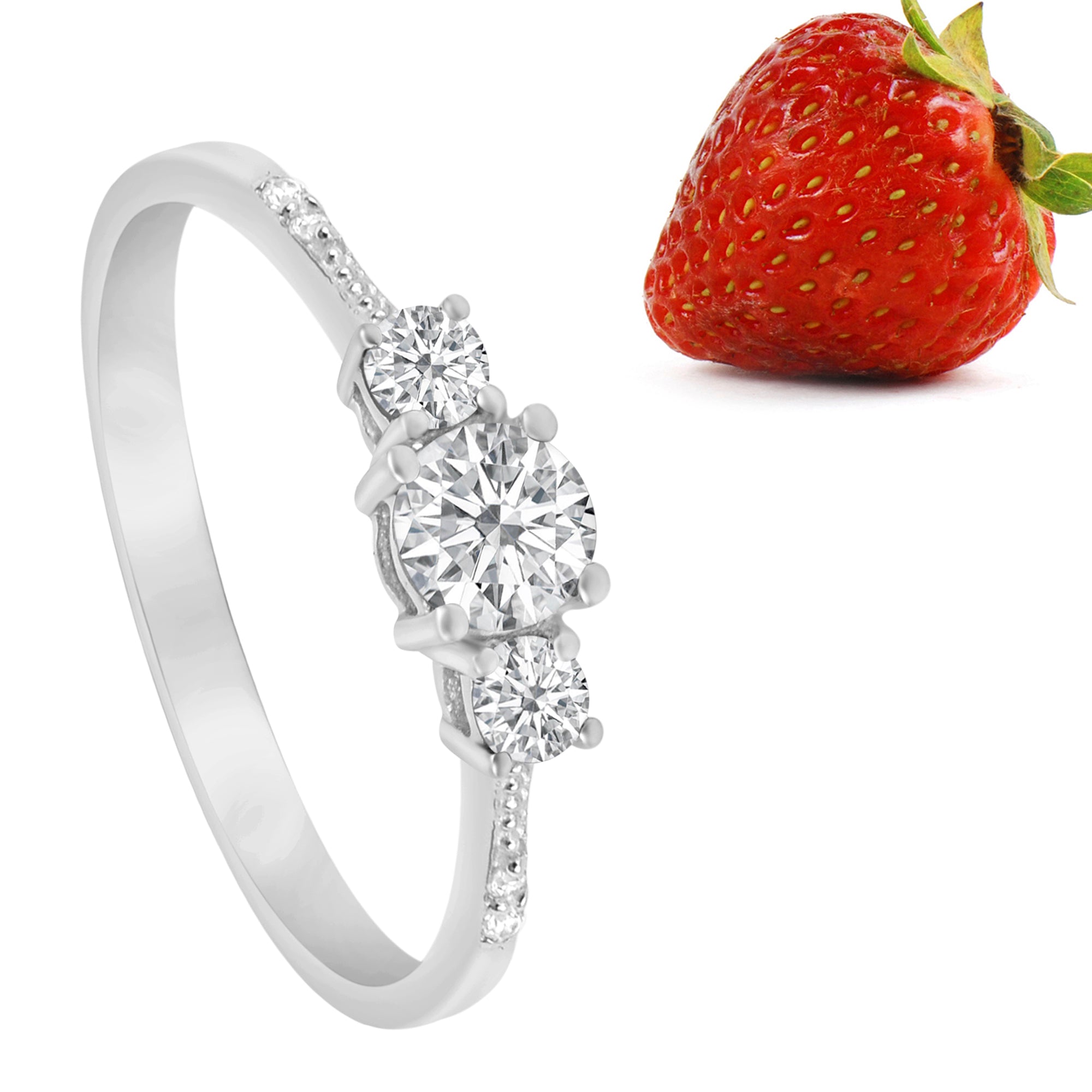 Moissanite Ring