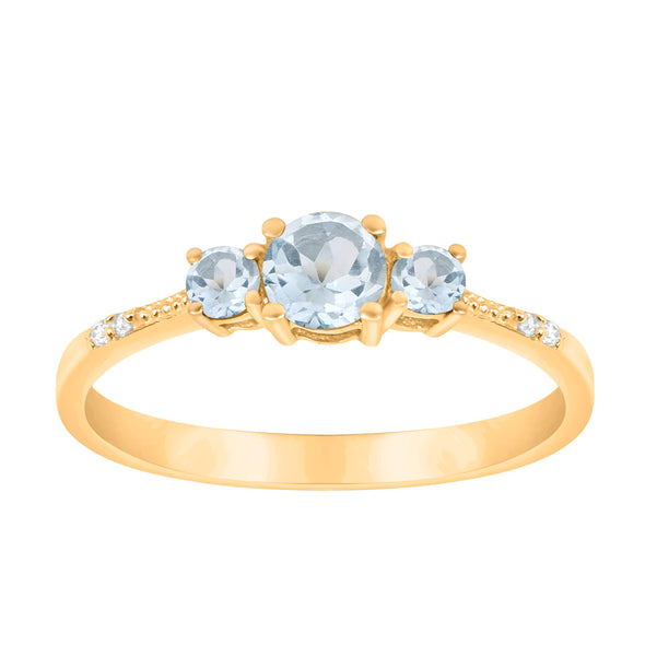 Aquamarine Ring