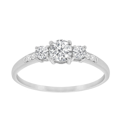 Moissanite Ring