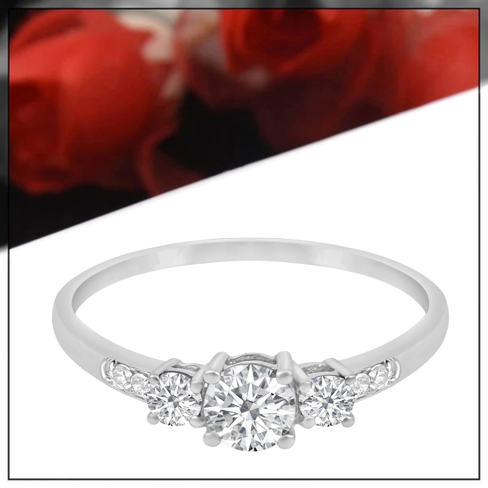 Moissanite Ring