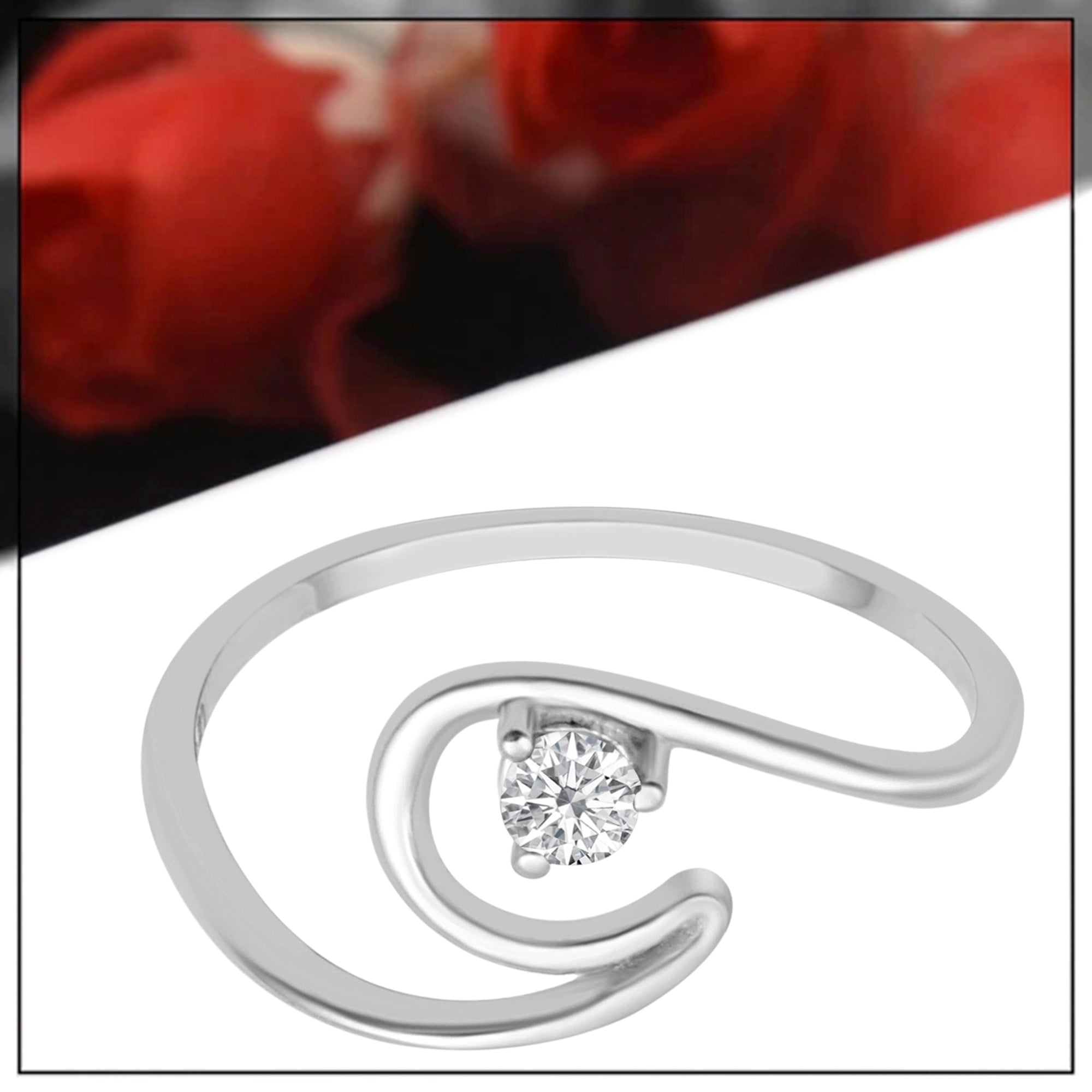 Moissanite Ring