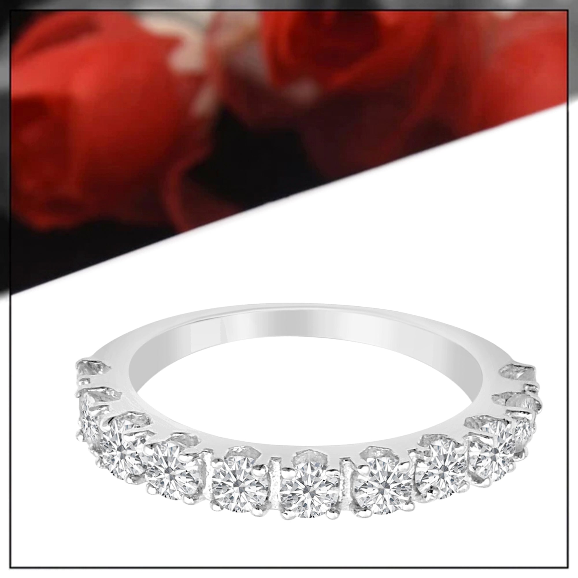 Moissanite Ring