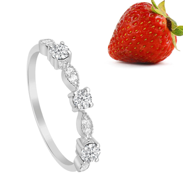 Moissanite Ring