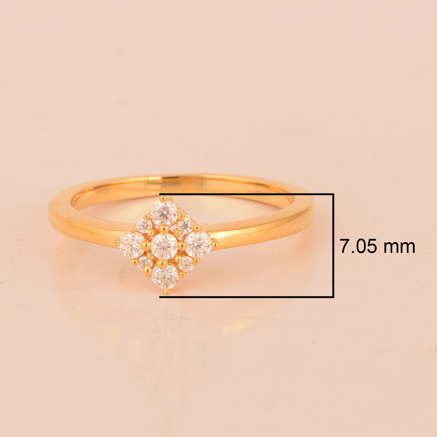 Moissanite Ring