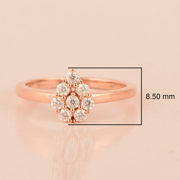 Moissanite Ring