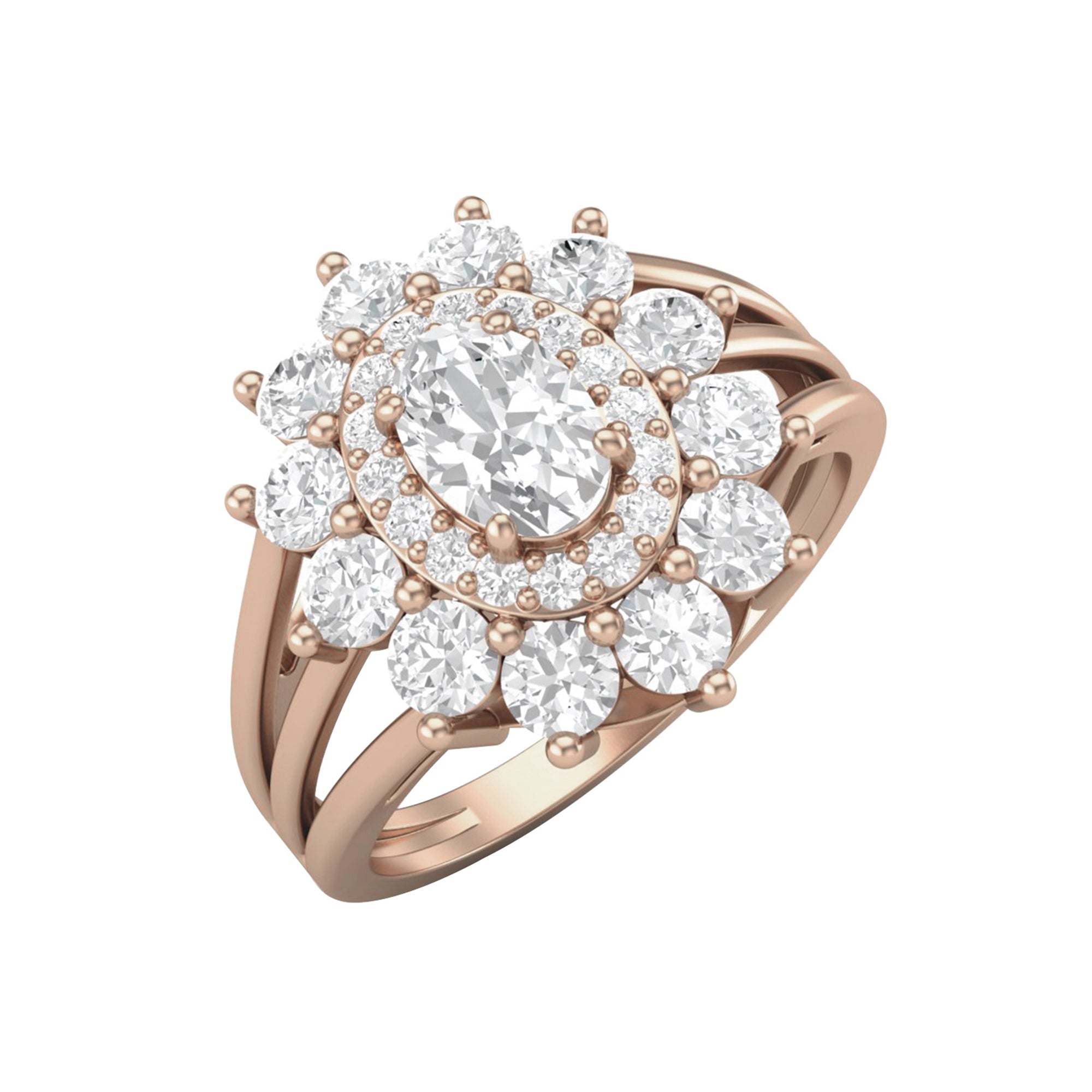 Moissanite Ring