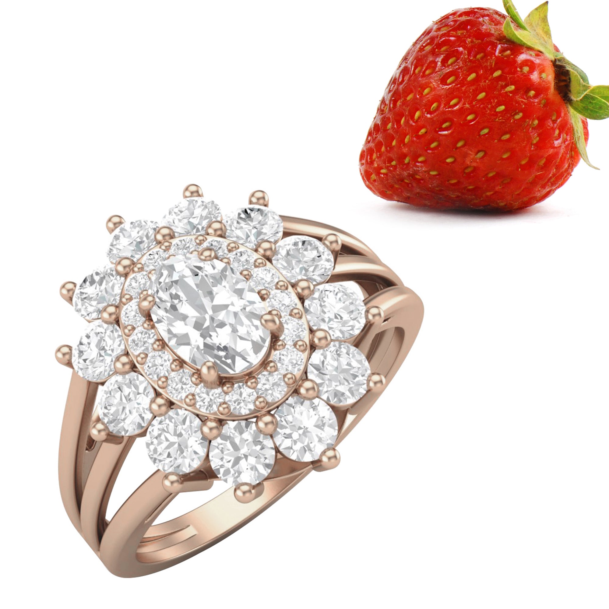 Moissanite Ring