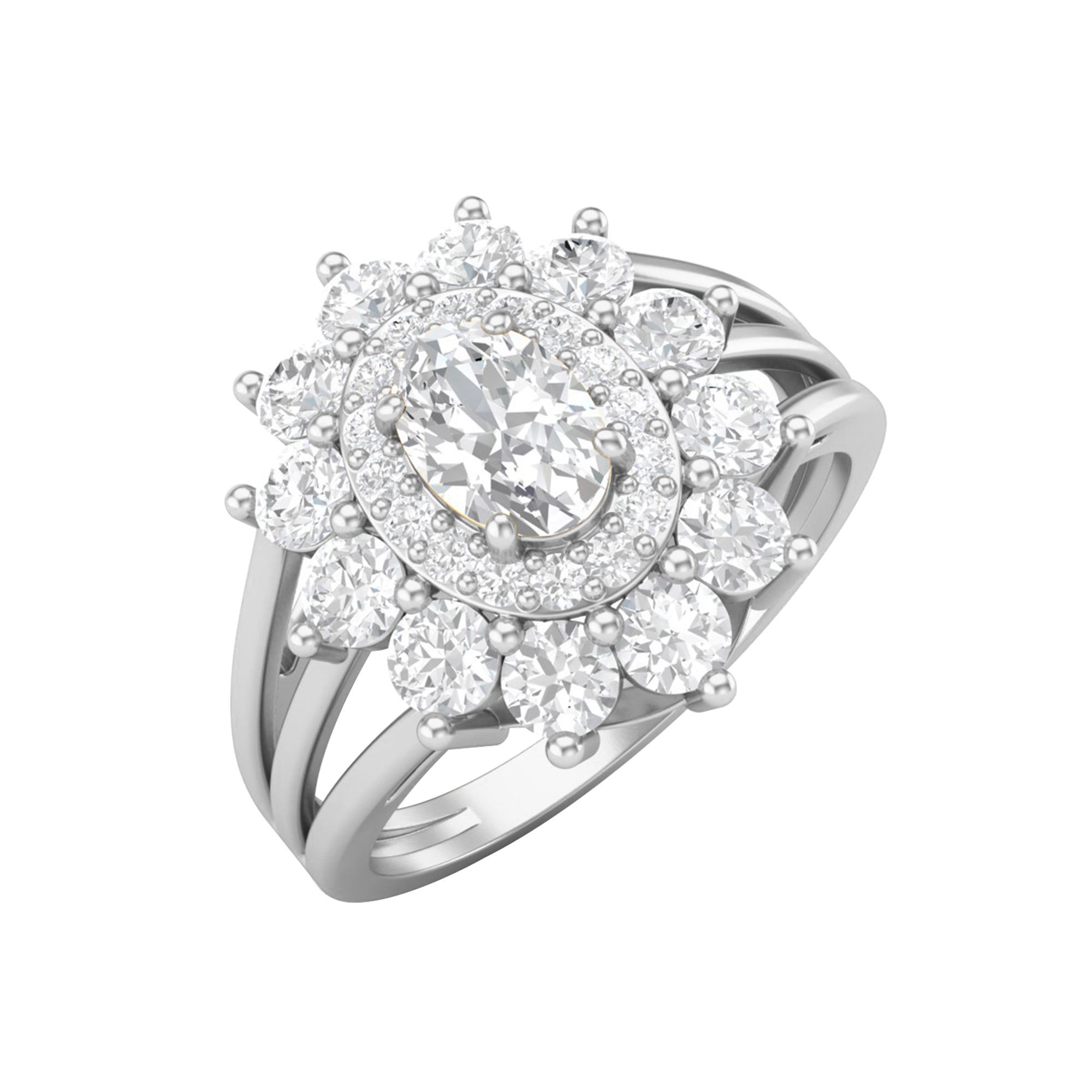 Moissanite Ring