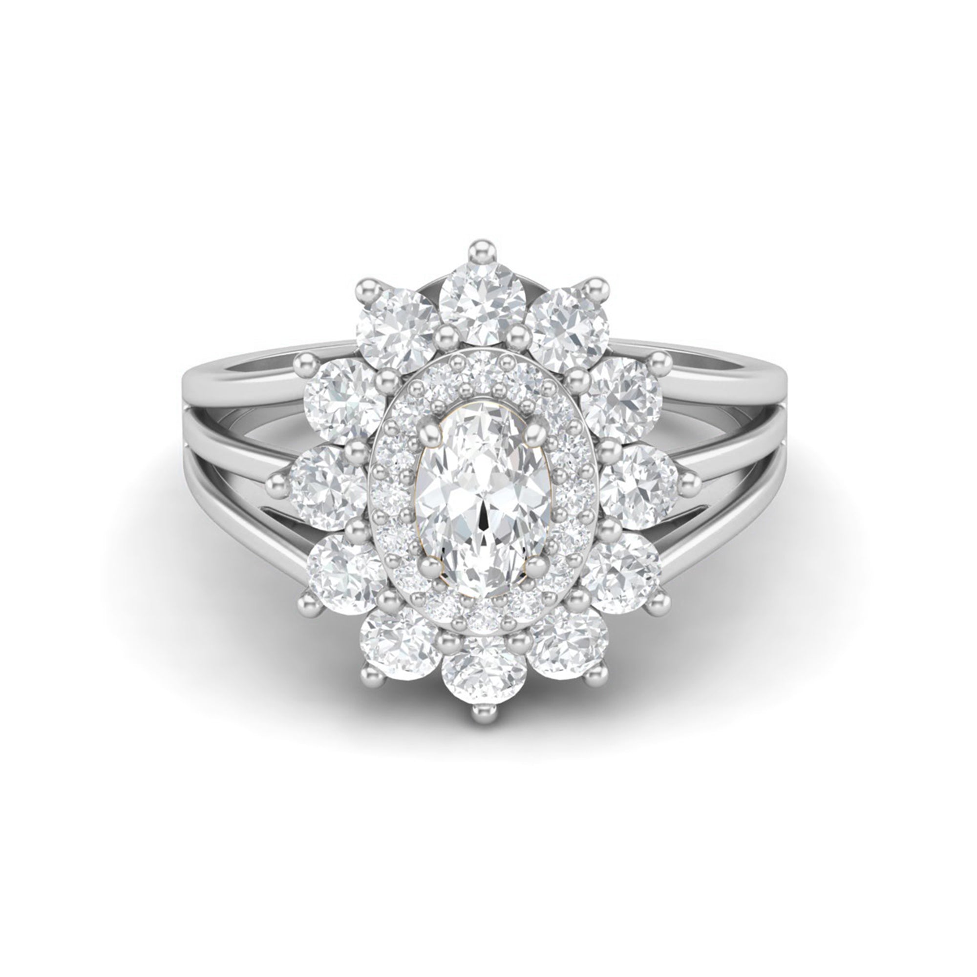 Moissanite Ring
