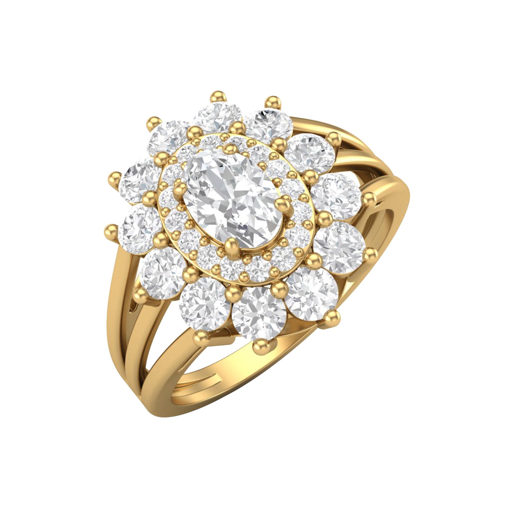 Moissanite Ring