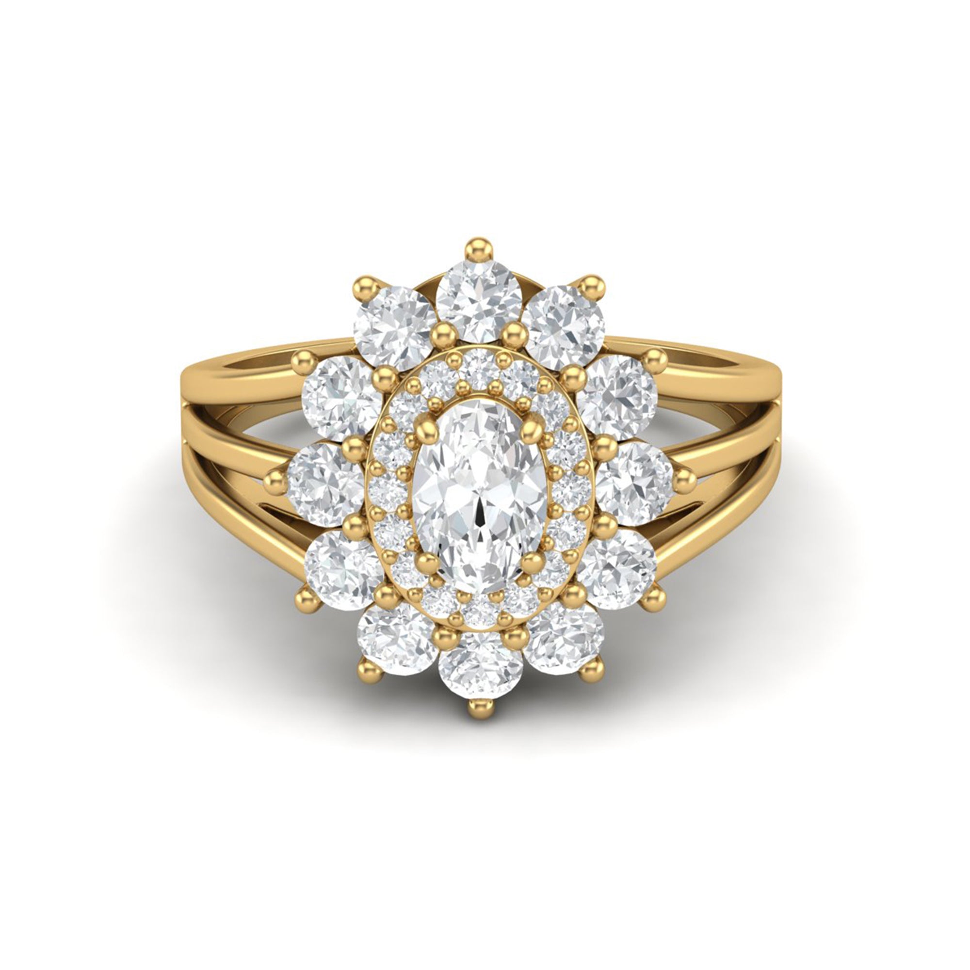 Moissanite Ring
