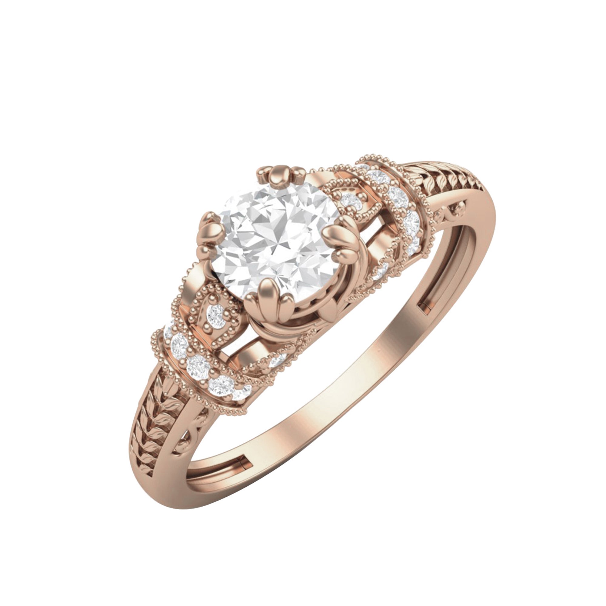 Moissanite Ring
